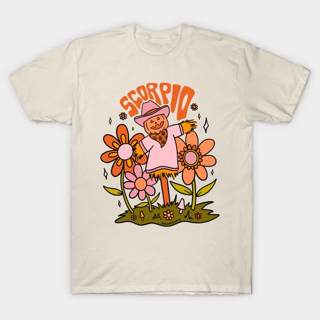 Scorpio Scarecrow T-Shirt by Doodle by Meg